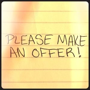 Make me an offer on items!